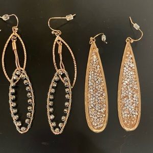 Sparkly earrings